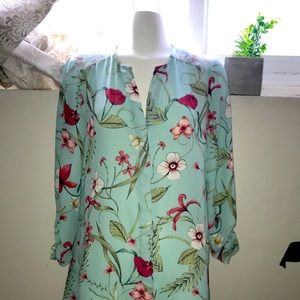 Beautiful coloured flowered blouse